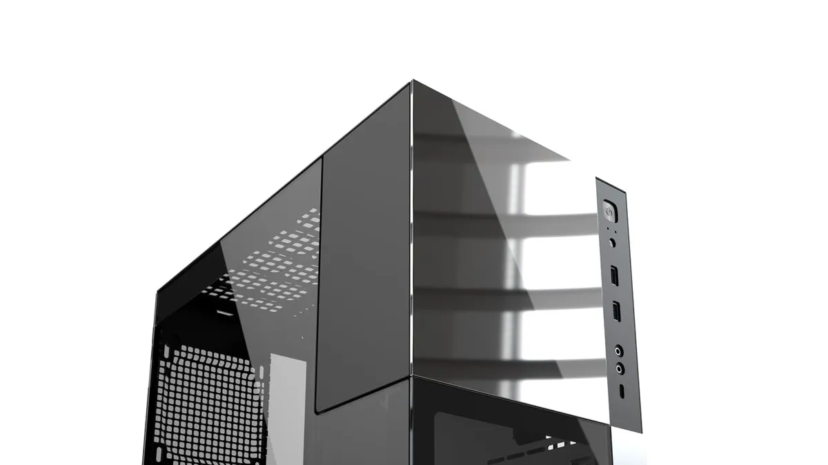 Geometric Future Model 4 King Arthur ATX Case: Innovative Design with Cooling Caveats