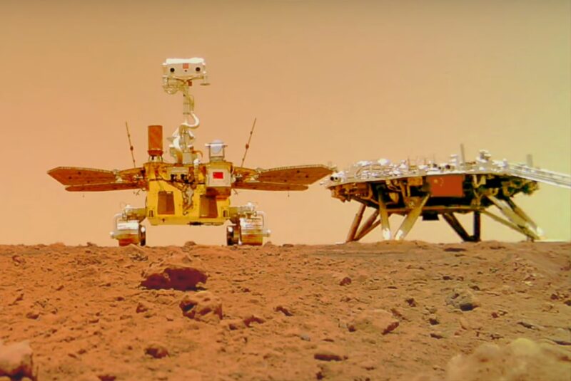 What the Chinese Zhurong rover found beneath Mars’ surface