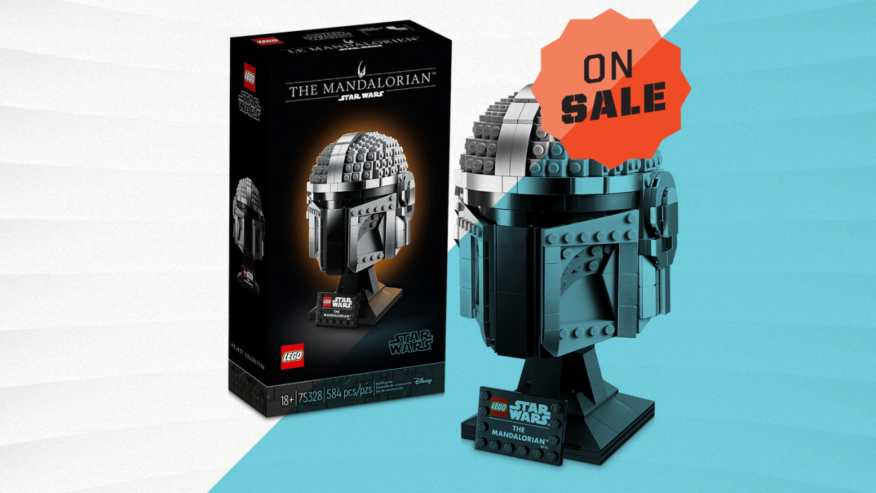 Attention ‘Star Wars’ Fans: This Lego Mandalorian Helmet Set Belongs on Your Christmas List