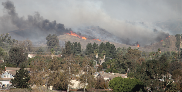 Thomas Fire Research Reveals that Ash can Fertilize the Oceans