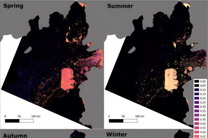 Using AI to track icebergs